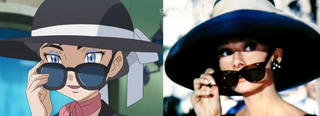 Illustration for article titled This Pokemon Trainer Totally Looks Like...Audrey Hepburn?